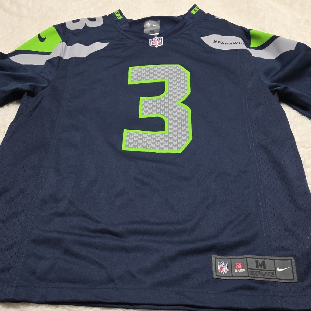 NFL Nike Russell Wilson Seahawks Jersey